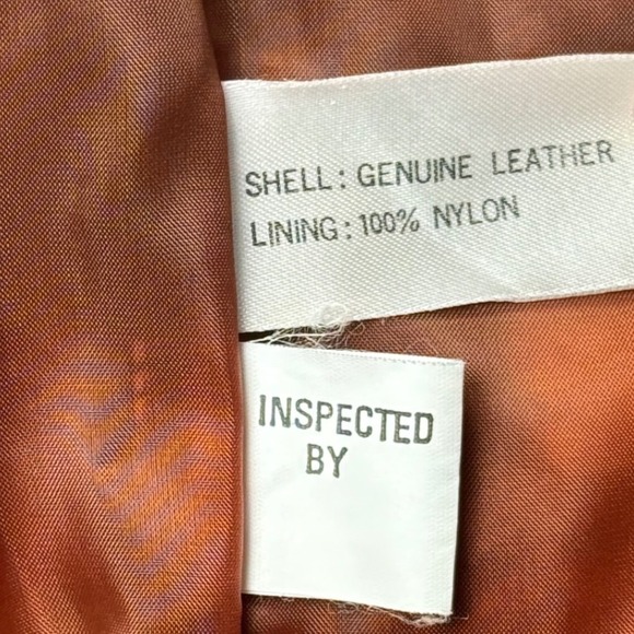 Vintage Suzie's‎ Fashion Genuine Leather Western Jacket Tooled Panels Brown M - Picture 6 of 10